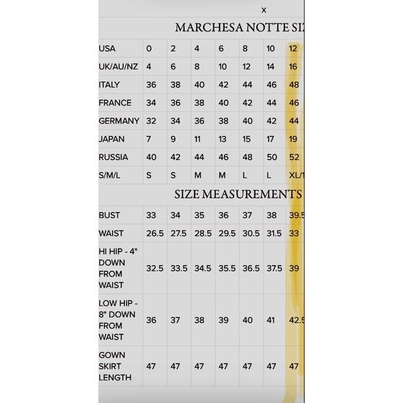 Marchesa Notte Lace Guipure Ball Gown Sz 12 NWT - Picture 7 of 12